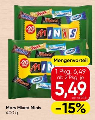 Mars Mixed Minis