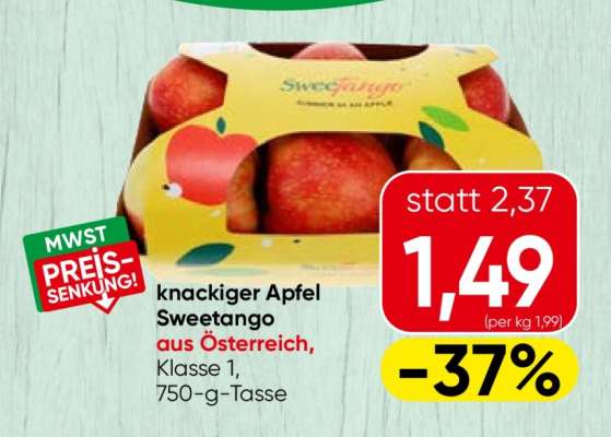 knackiger Apfel Sweetango