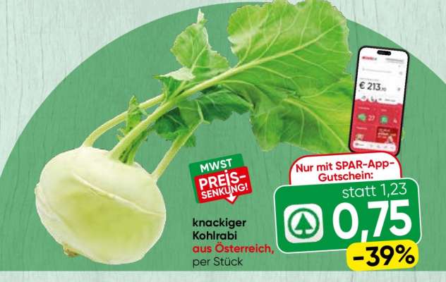 knackiger Kohlrabi