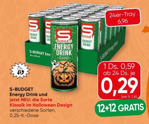 S-BUDGET Energy Drink