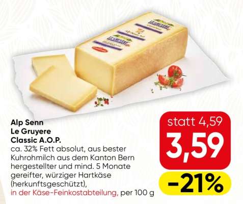 Alp Senn Le Gruyere Classic A.O.P.