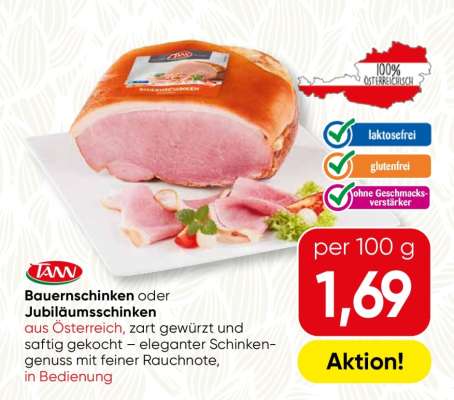 TANN Bauernschinken oder Jubiläumsschinken