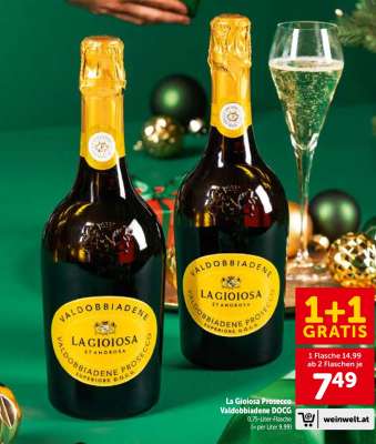 La Gioiosa Prosecco Valdobbiadene DOCG