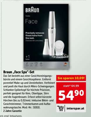 Braun „Face Spa“-Set