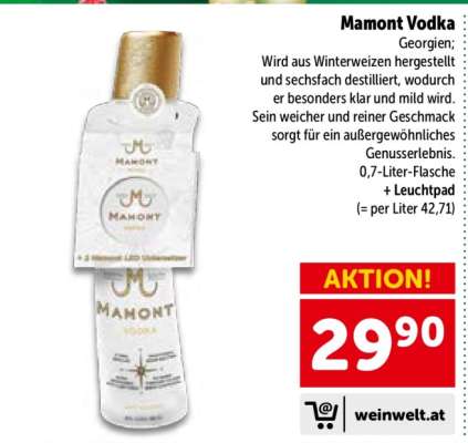 Mamont Vodka