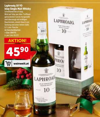 Laphroaig 10 YO Islay Single Malt Whisky