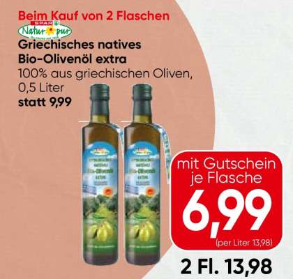 Griechisches natives Bio-Olivenöl extra