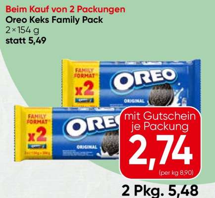 Oreo Keks Family Pack