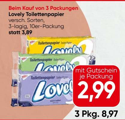 Lovely Toilettenpapier