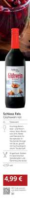 Schloss Fels Glühwein rot