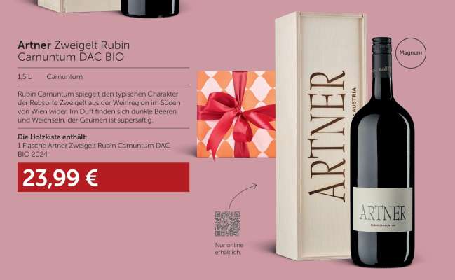 Artner Zweigelt Rubin Carnuntum DAC BIO