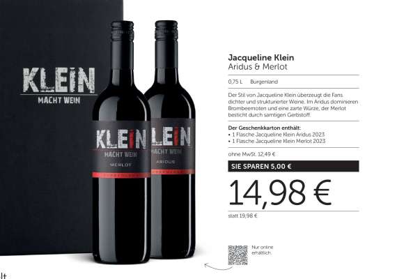 Jacqueline Klein Aridus & Merlot