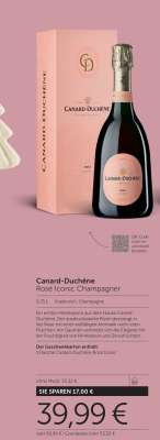 Canard-Duchêne Rosé Iconic Champagner