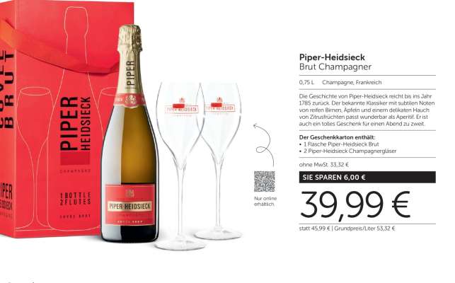 Piper-Heidsieck Brut Champagner
