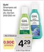 Guhl Shampoo od. Spülung