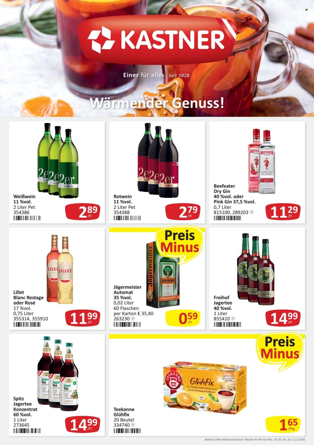 Angebote KASTNER - 19.10.2026 - 31.10.2026. Seite 37