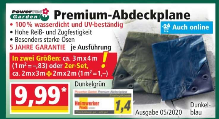 Premium-Abdeckplane