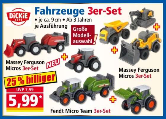 Fendt Micro Team 3er-Set