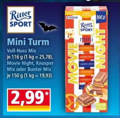 Ritter Sport Mini Turm