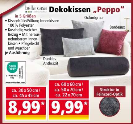 Dekokissen „Peppo“
