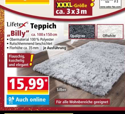 Lifetex Teppich „Billy“