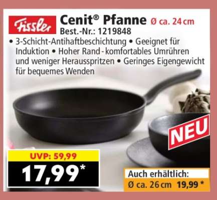 Fissler Cenit® Pfanne Ø ca. 24 cm