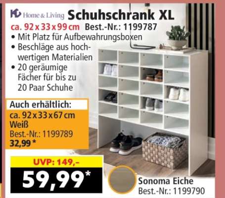Schuhschrank XL