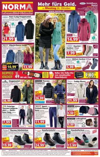 Angebote Norma - 26.10.2026 - 31.10.2026.
