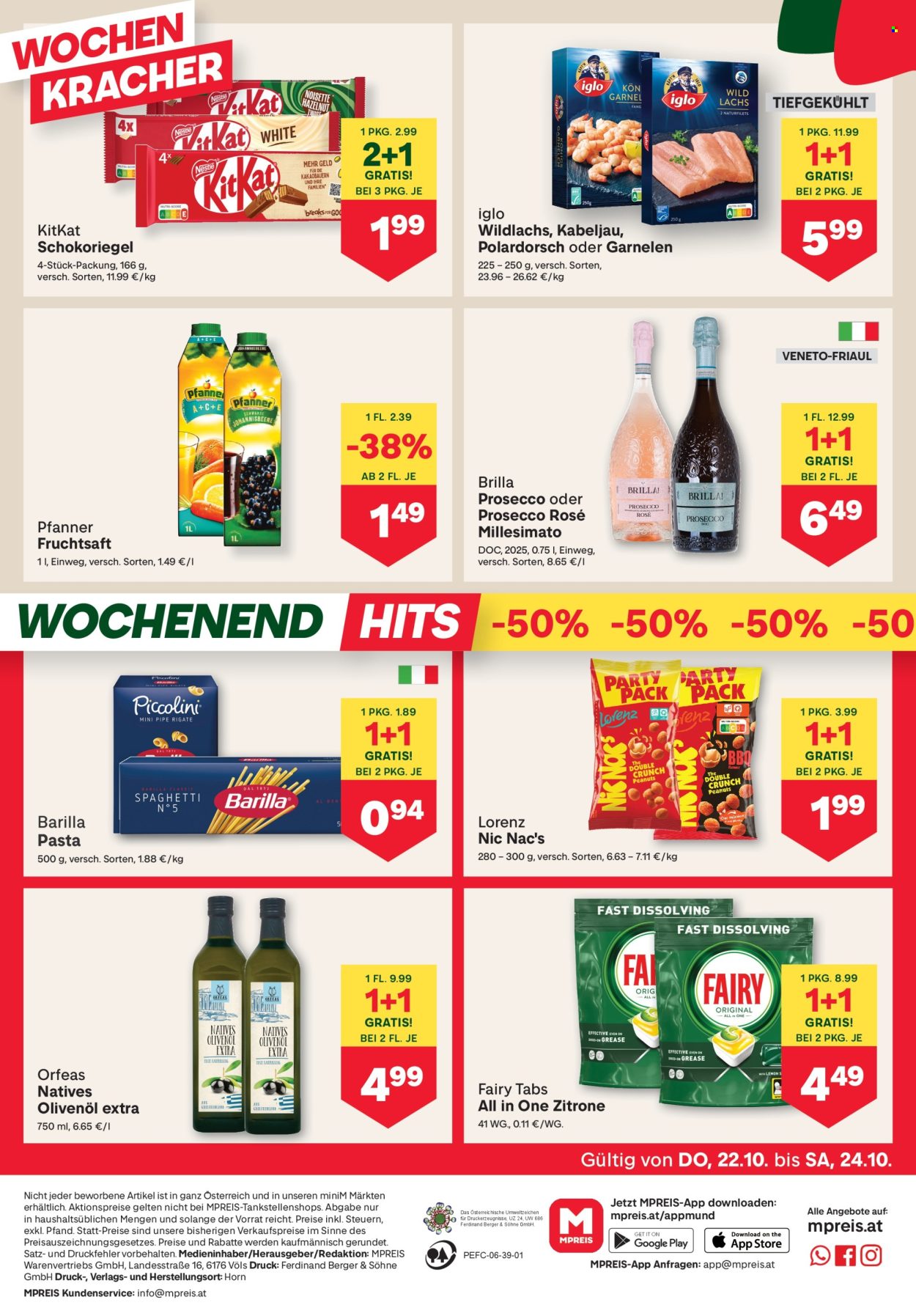Angebote MPREIS - 22.10.2026 - 28.10.2026. Seite 12