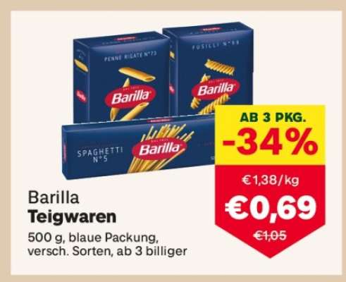 BARILLA TEIGWAREN
