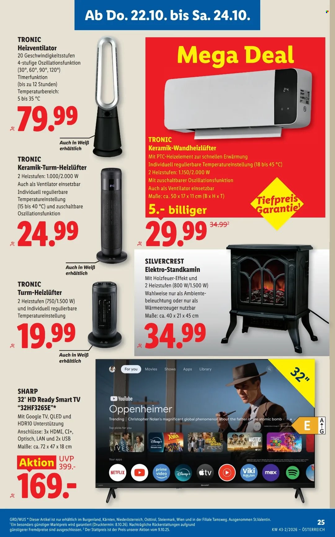 Angebote Lidl - 22.10.2026 - 28.10.2026. Seite 31