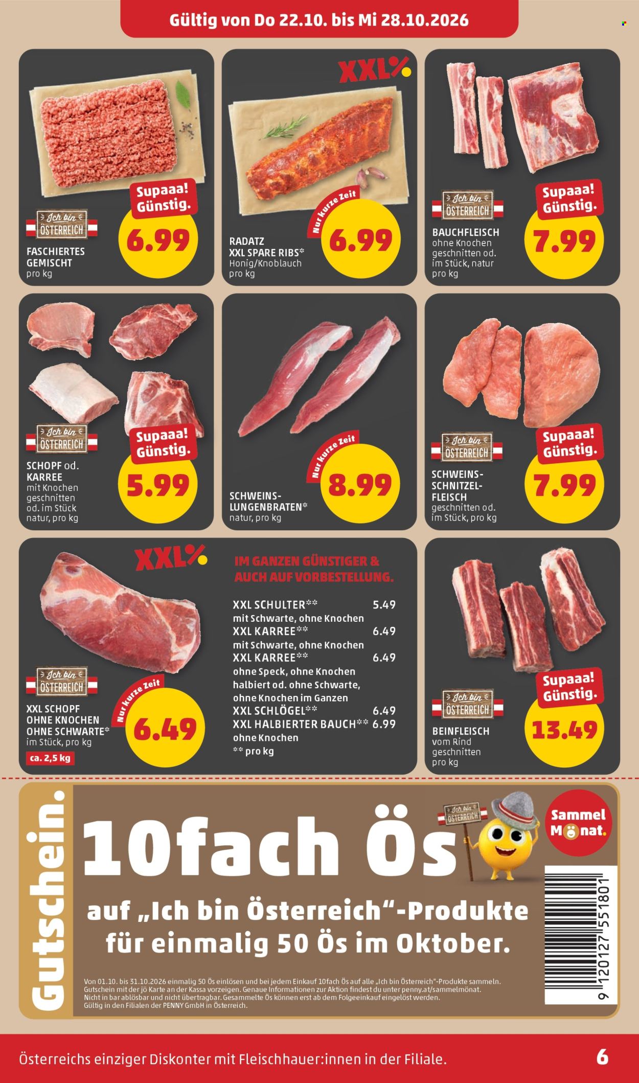 Angebote Penny - 22.10.2026 - 28.10.2026. Seite 6