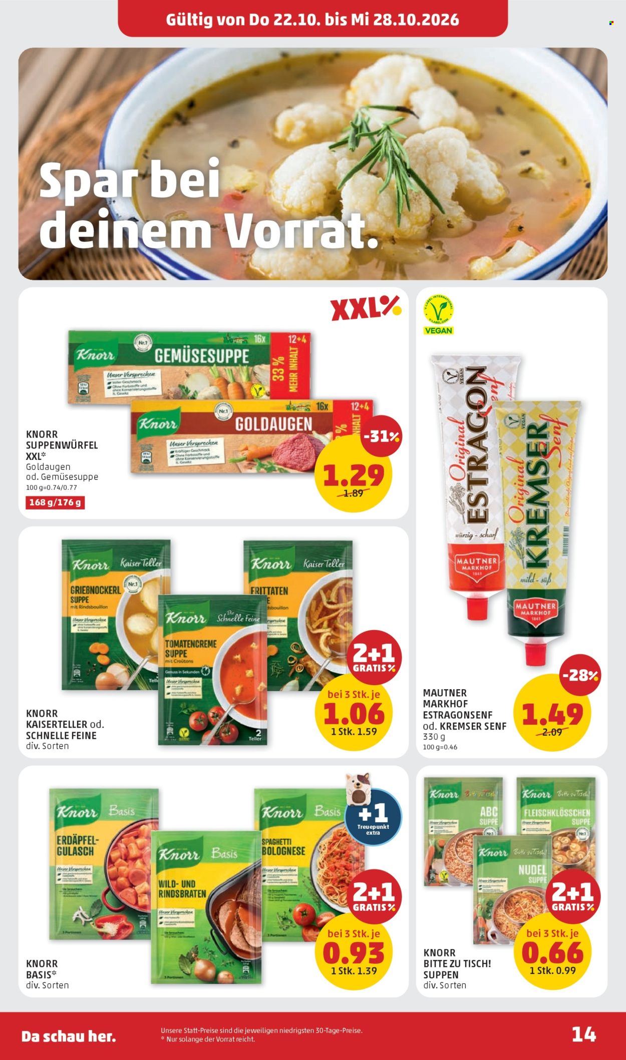 Angebote Penny - 22.10.2026 - 28.10.2026. Seite 14
