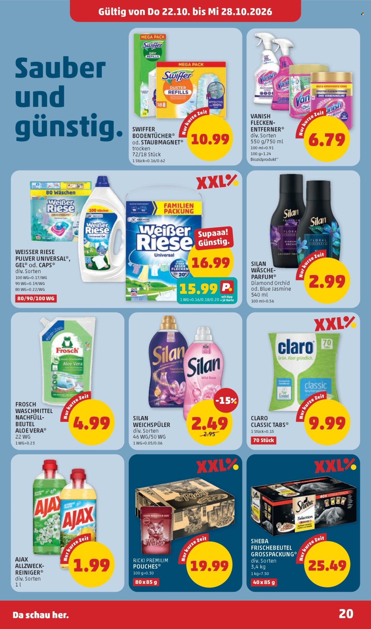 Angebote Penny - 22.10.2026 - 28.10.2026. Seite 20