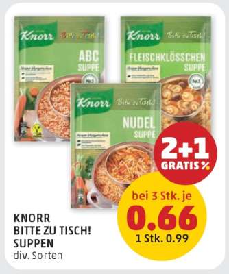 KNORR BITTE ZU TISCH! SUPPEN