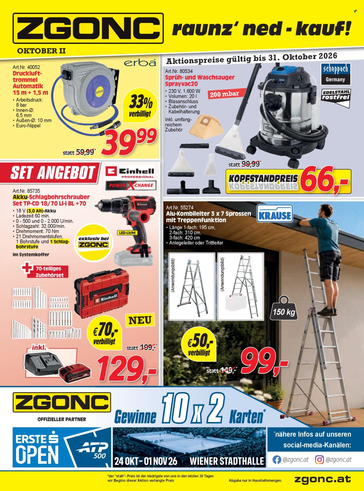 Angebote Zgonc - 19.10.2026 - 31.10.2026. Seite 1