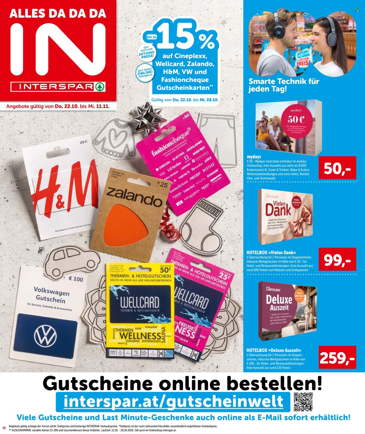 Angebote INTERSPAR - 22.10.2026 - 4.11.2026. Seite 17
