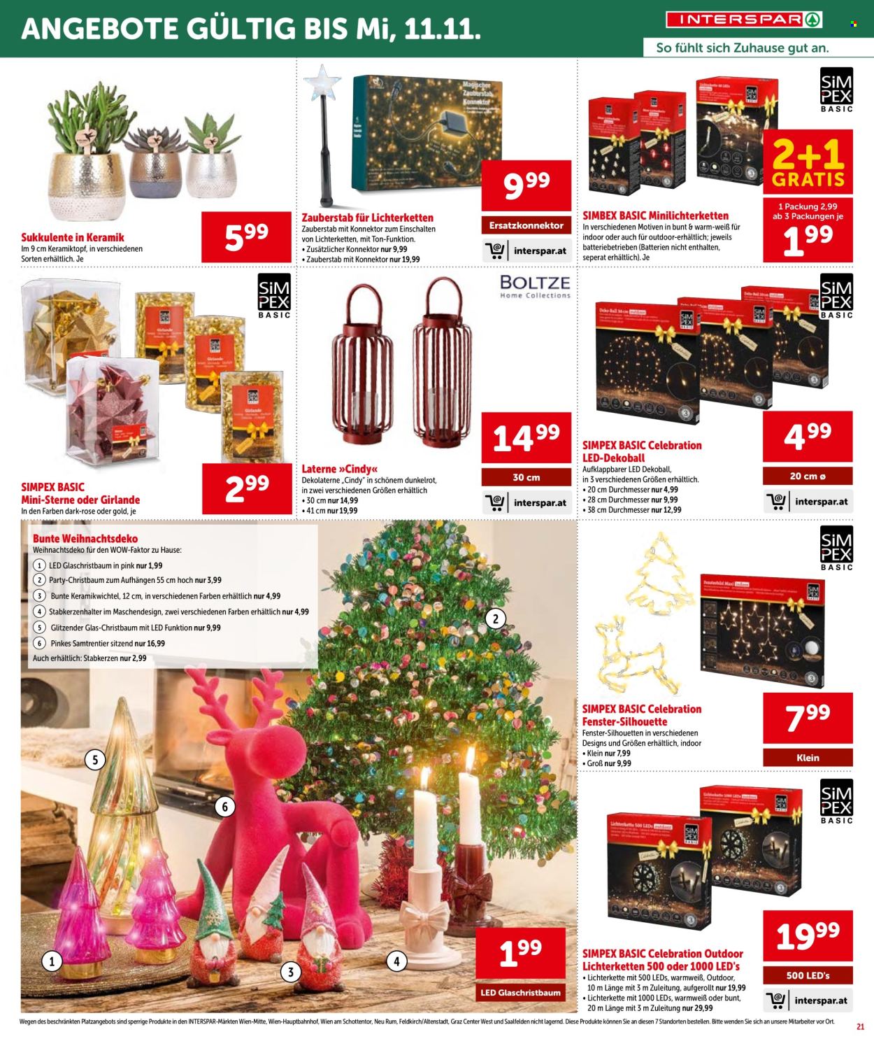 Angebote INTERSPAR - 22.10.2026 - 4.11.2026. Seite 22