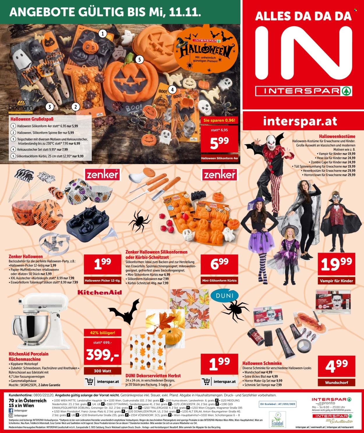Angebote INTERSPAR - 22.10.2026 - 4.11.2026. Seite 25
