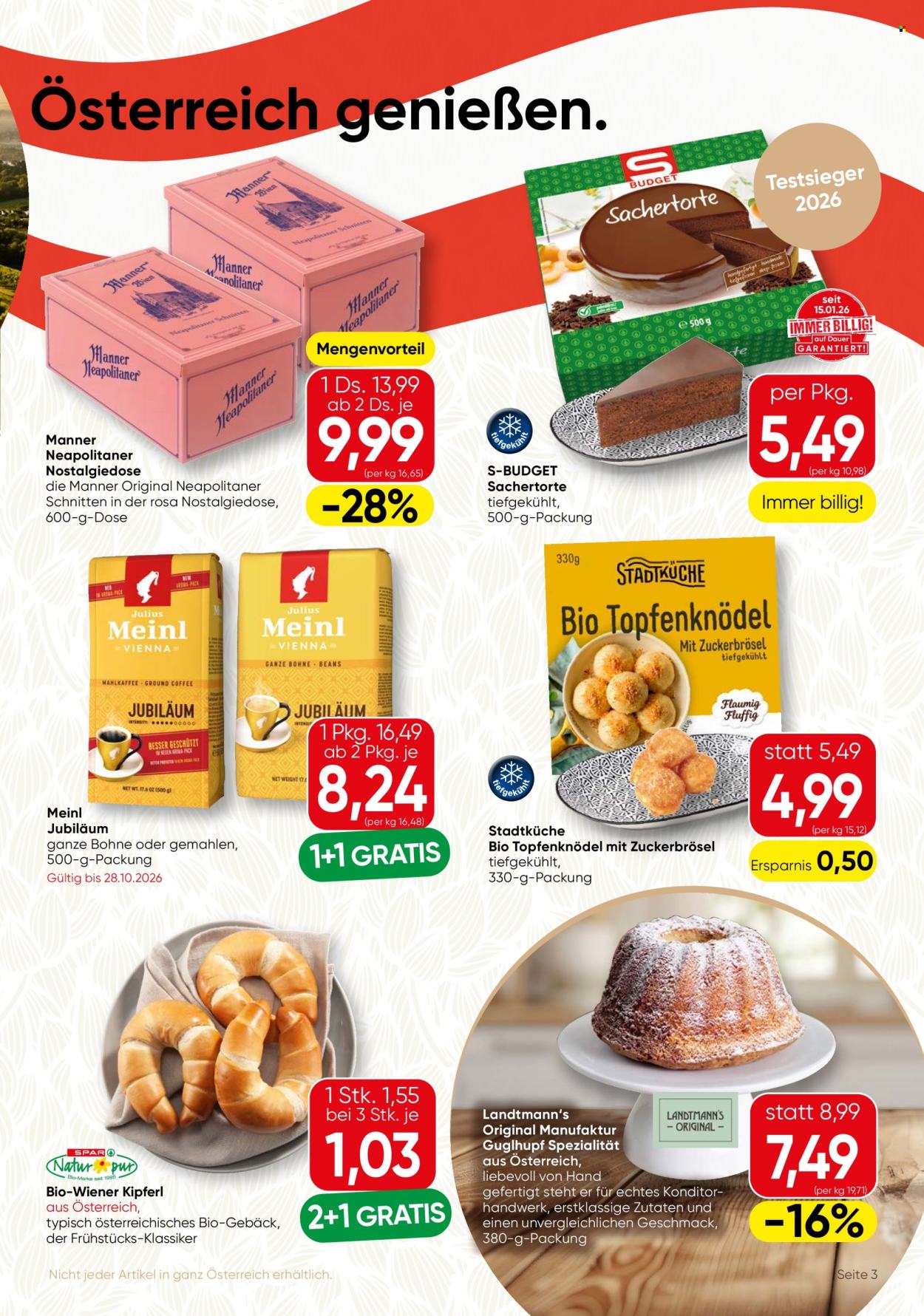 Angebote SPAR - 22.10.2026 - 4.11.2026. Seite 3