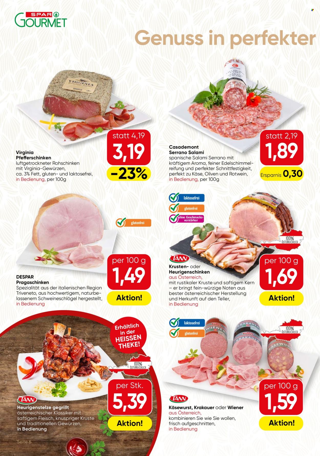 Angebote SPAR - 22.10.2026 - 4.11.2026. Seite 6