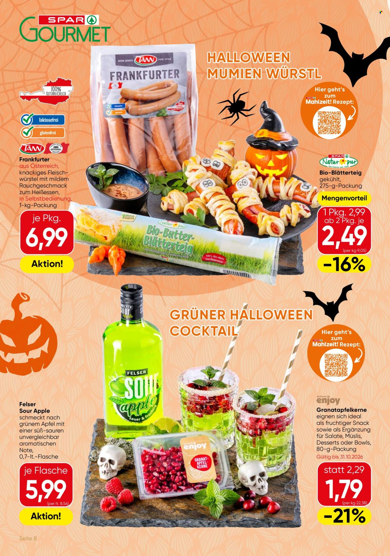 Angebote SPAR - 22.10.2026 - 4.11.2026. Seite 8