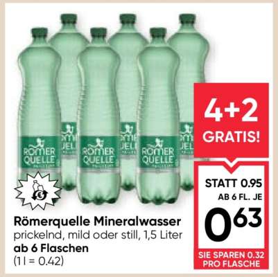 Roemerquelle Mineralwasser