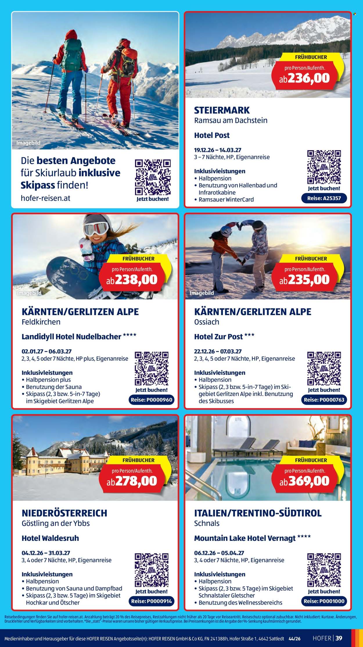 Angebote Hofer - 23.10.2026 - 29.10.2026. Seite 49