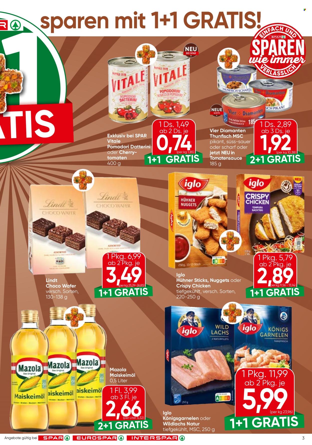 Angebote SPAR - 22.10.2026 - 4.11.2026. Seite 3