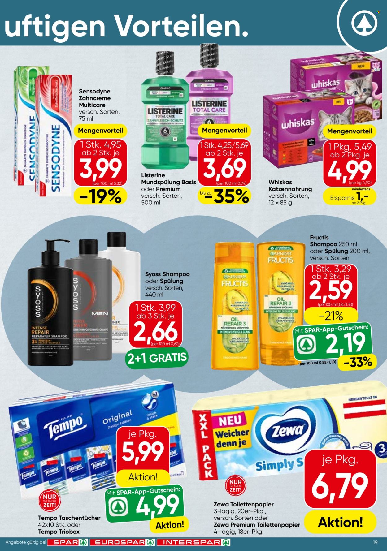 Angebote SPAR - 22.10.2026 - 4.11.2026. Seite 19