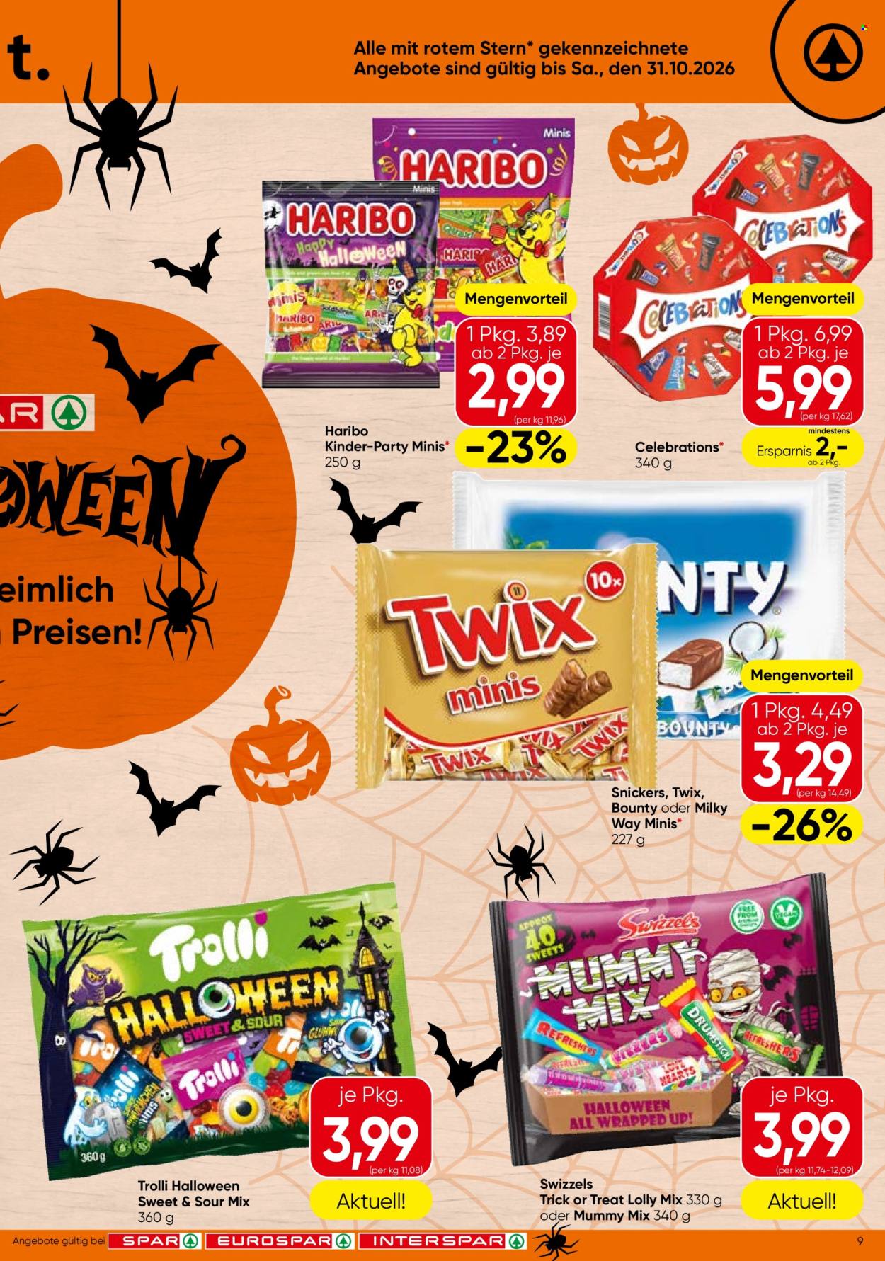 Angebote EUROSPAR - 22.10.2026 - 4.11.2026. Seite 9