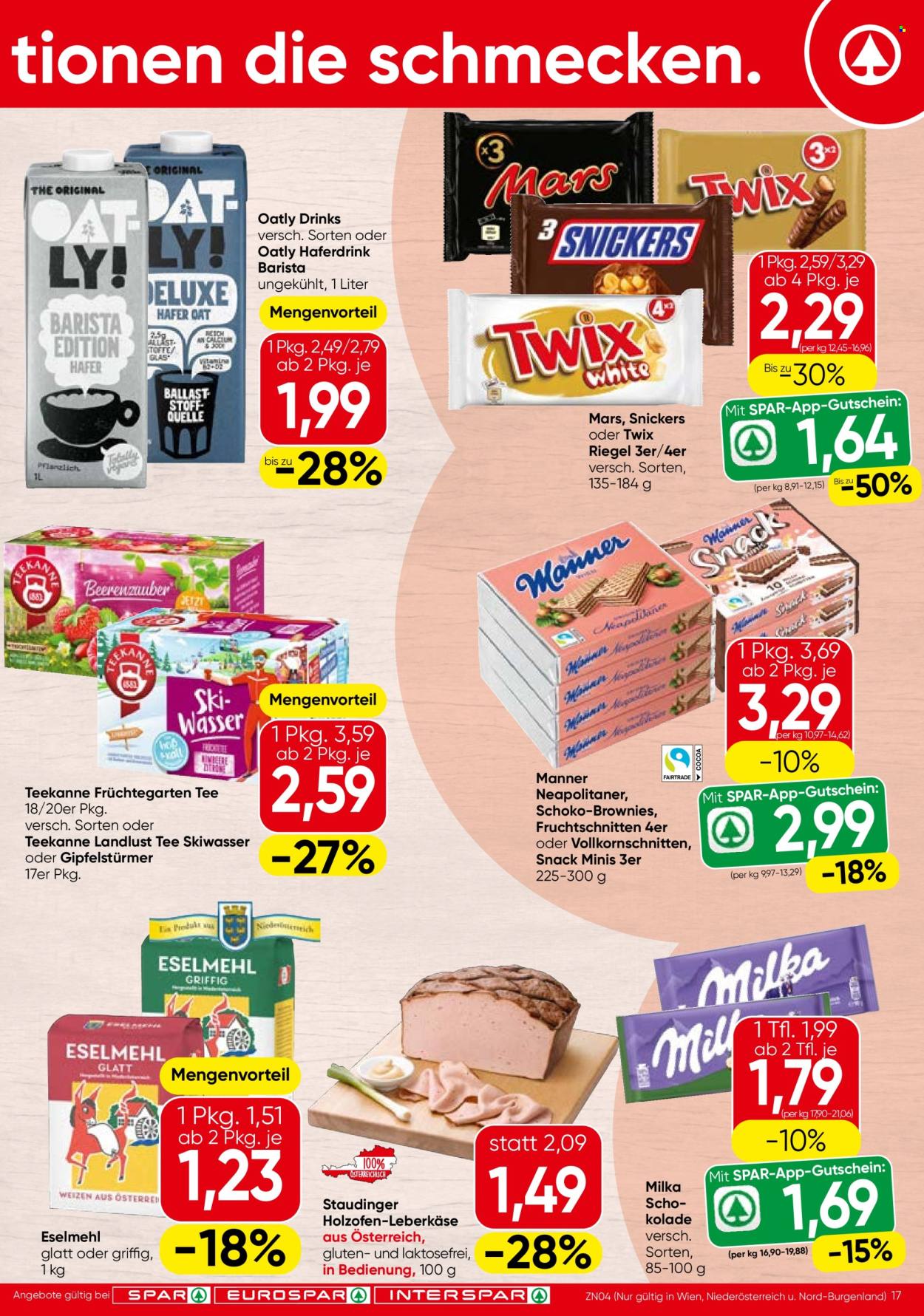 Angebote EUROSPAR - 22.10.2026 - 4.11.2026. Seite 17