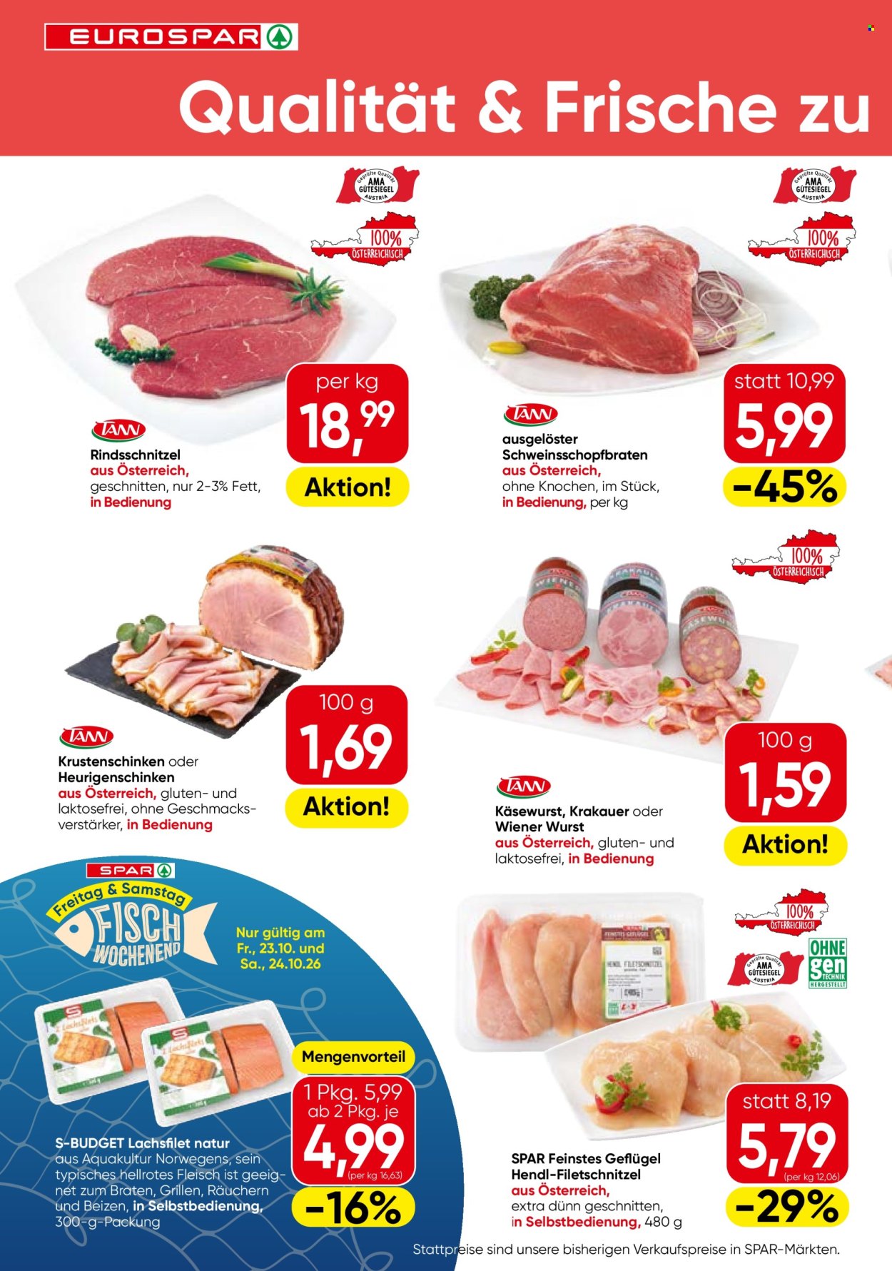 Angebote EUROSPAR - 22.10.2026 - 4.11.2026. Seite 2