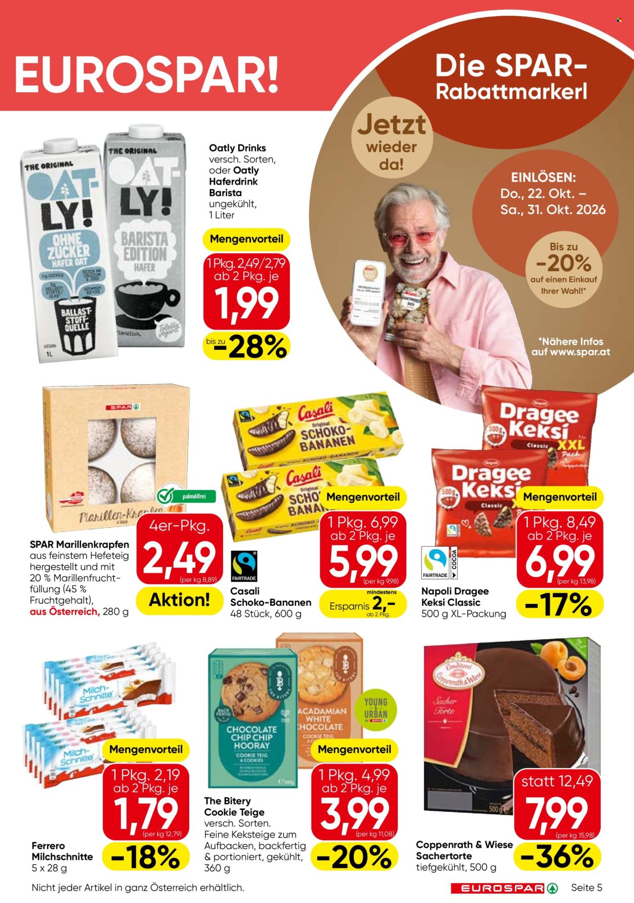 Angebote EUROSPAR - 22.10.2026 - 4.11.2026. Seite 5